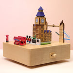 Airplane Music Box – Personalized Name & Date Gift – Wooderful Life
