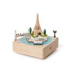 The Seine River in France The Eiffel Tower in Paris City Music Box | World Travel Gift
