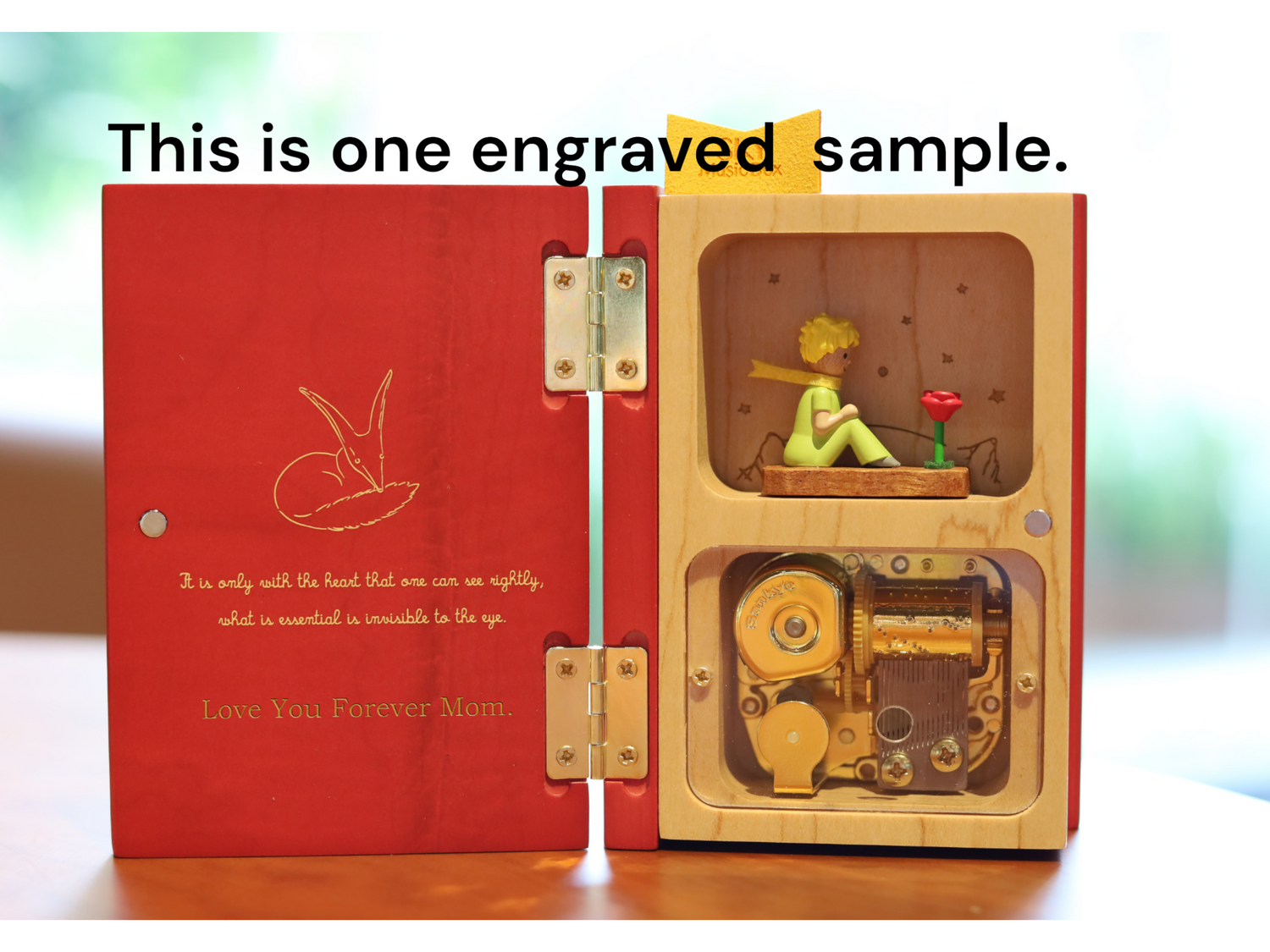 The little Prince Book Music Box