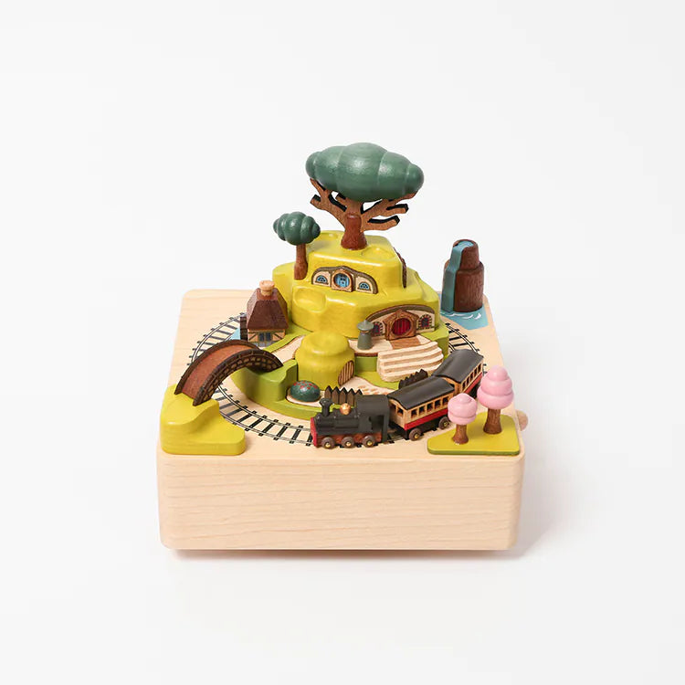New Zealand Hobbiton Movie Set Hobbiton Movie Set Train Music Box| World Travel Gift