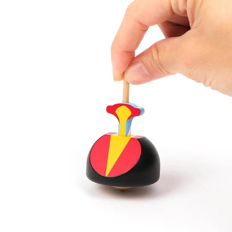 Volcanic Spinning Top/ Vintage Gifts / Wood Toy / Party Favor Toy / Old Time Toy / Gift for Friend / Gift for Boy/Birthday Gift/Vintage Toy