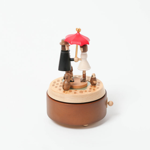 Romantic  Umbrella Music Box