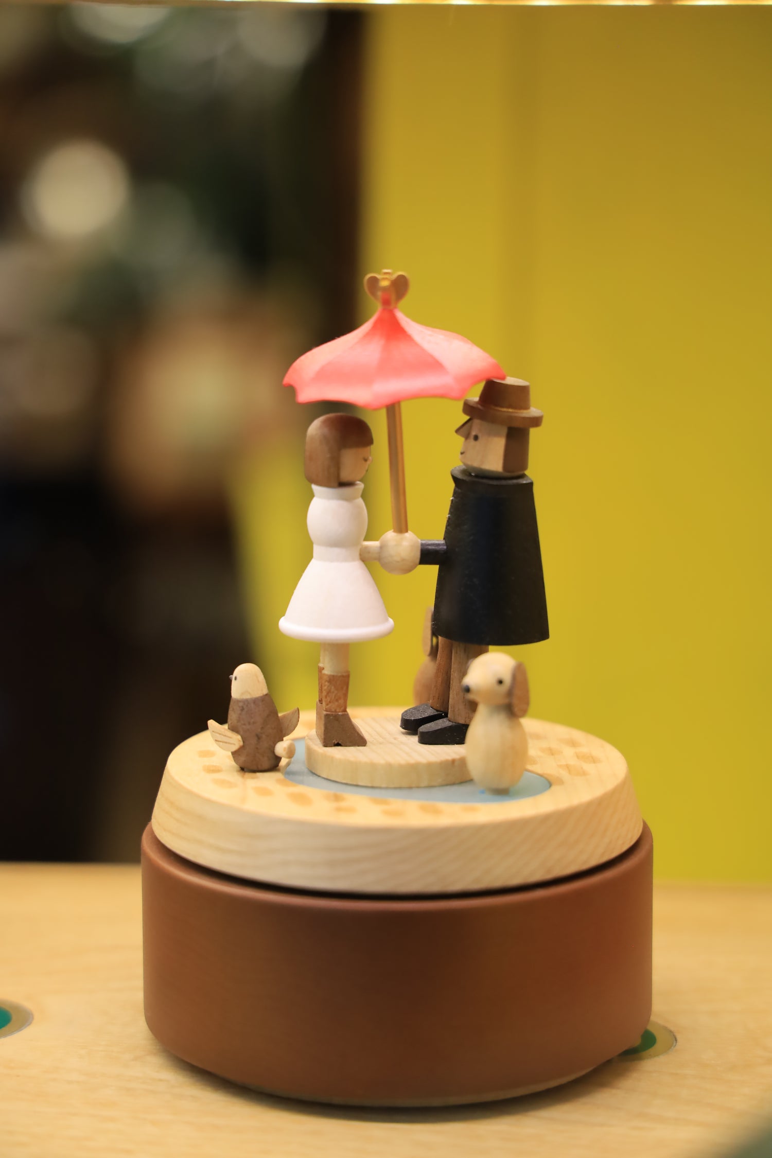 Romantic  Umbrella Music Box