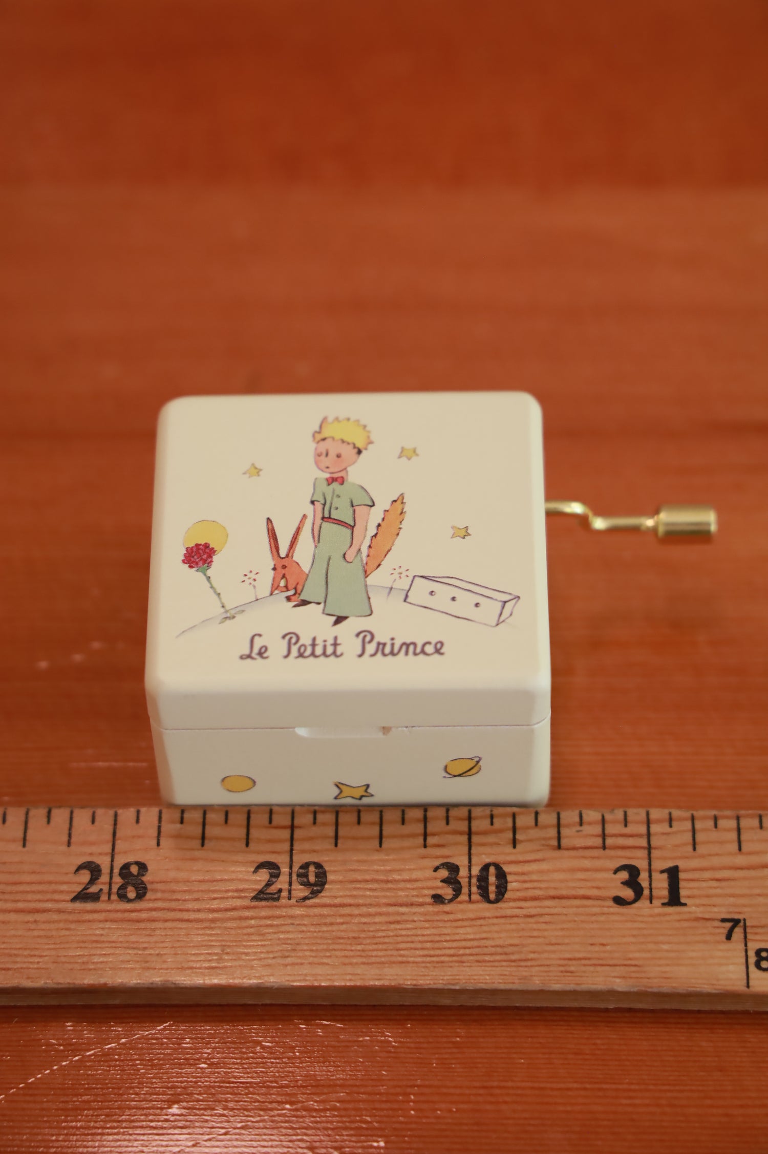 The Prince Hand-Cranked Music Box