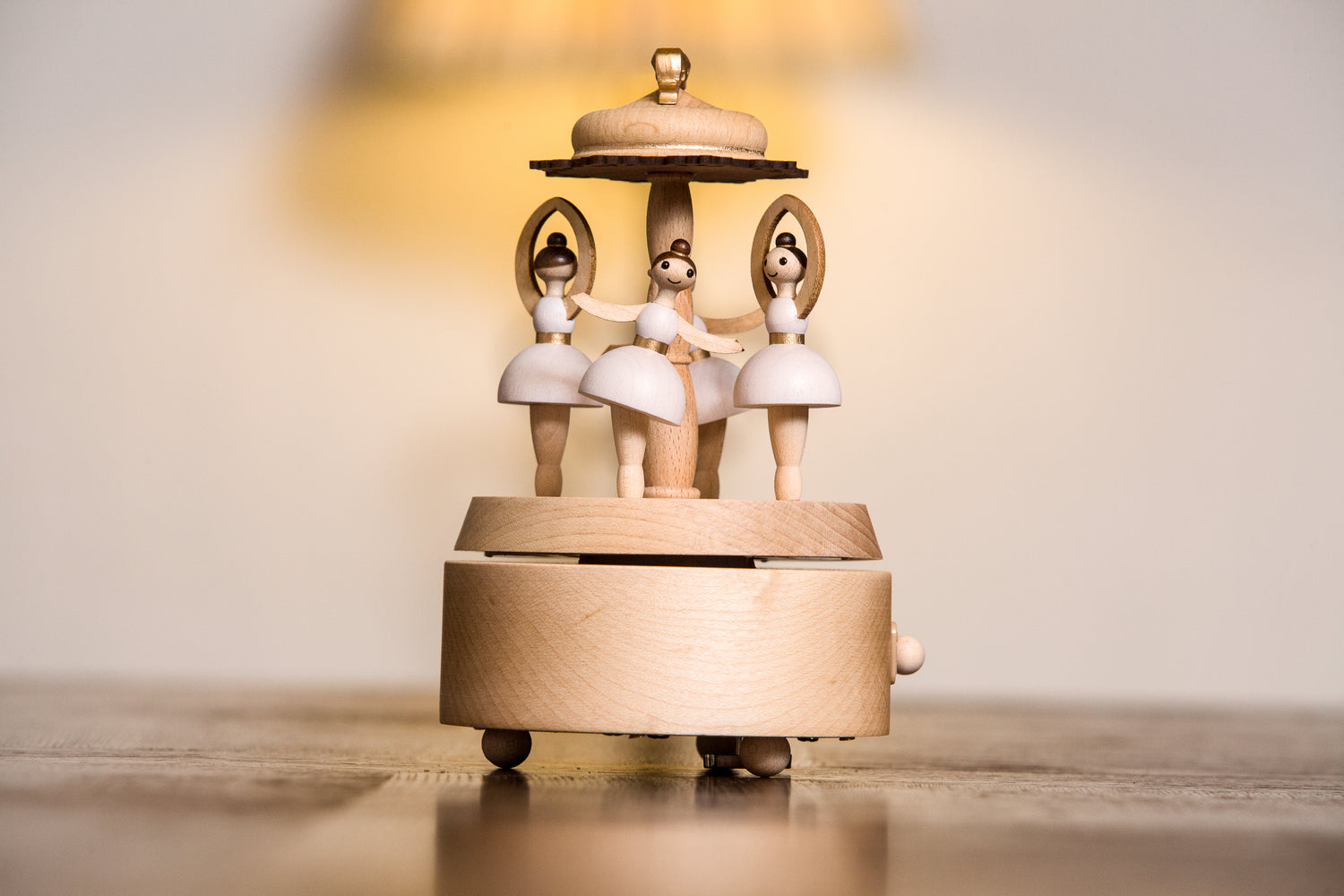 Ballerina Rotating Music Box