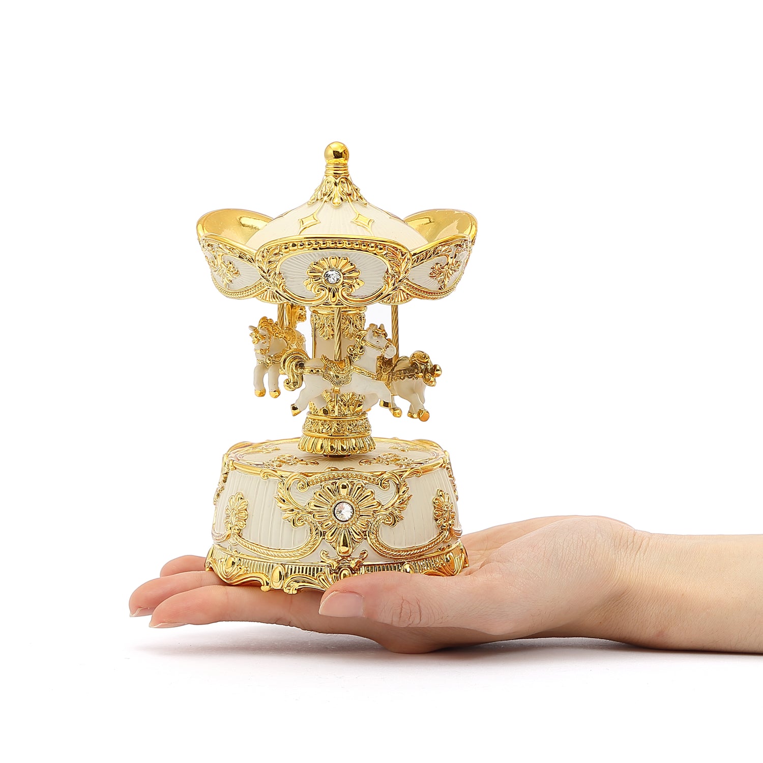 Luxury  Carousel  Music Box