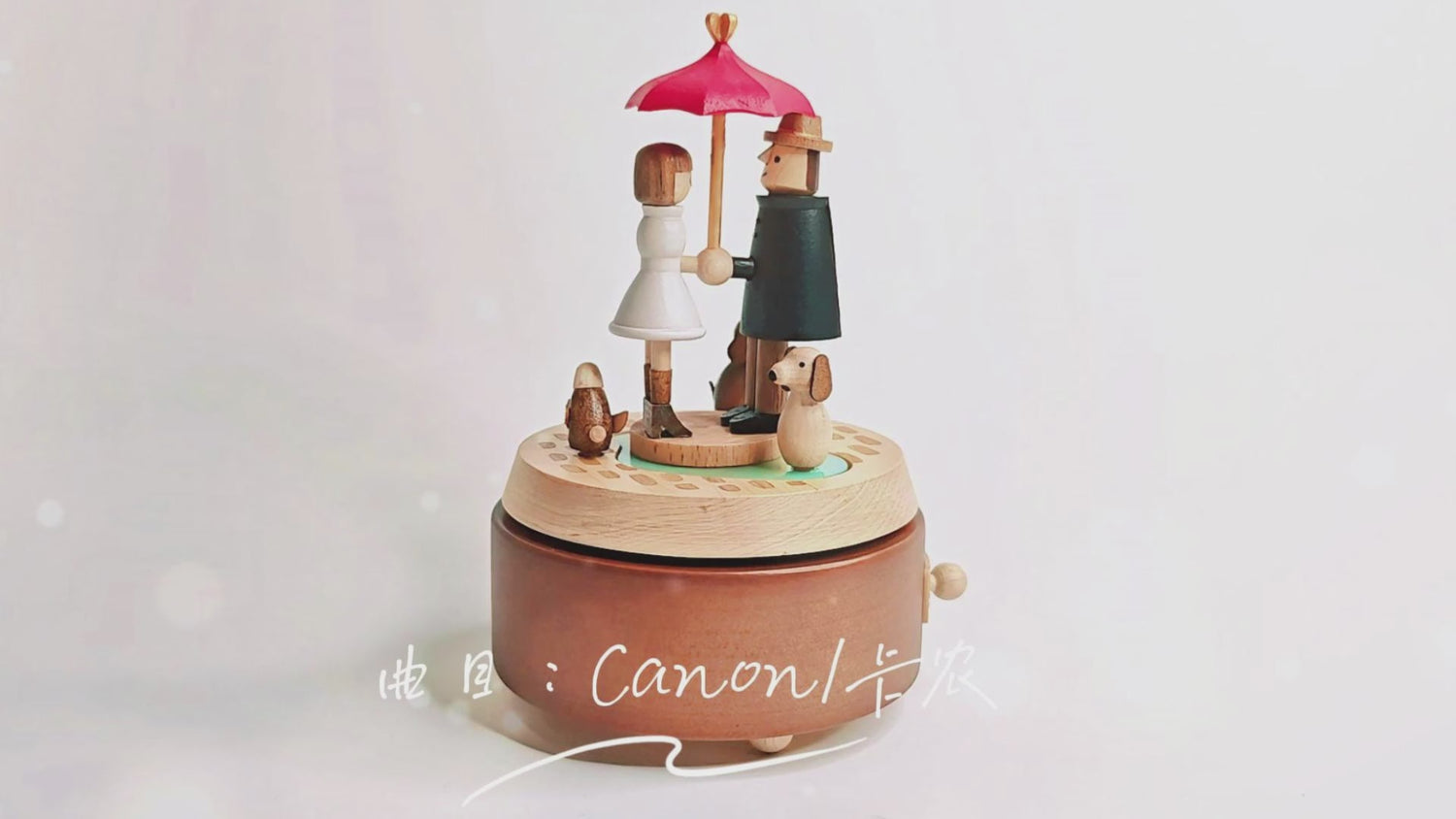 Romantic  Umbrella Music Box