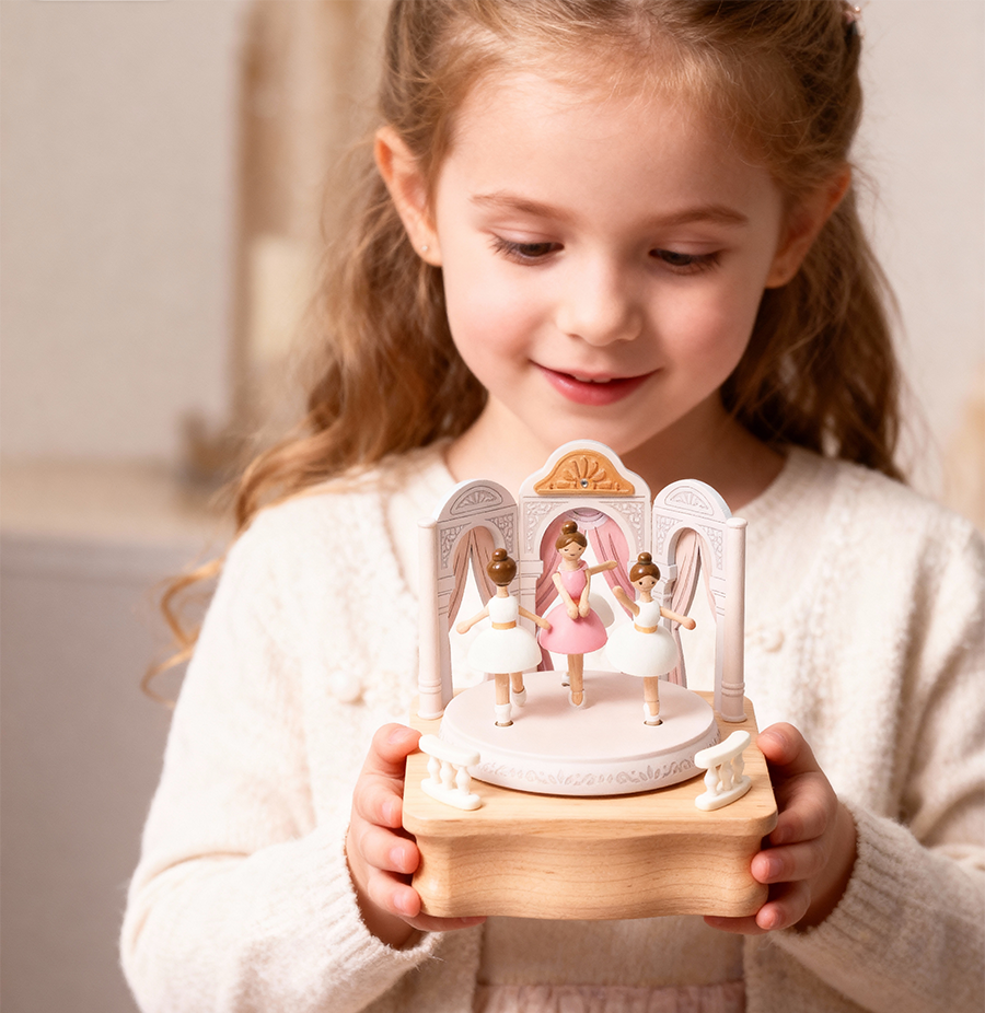 Personalized Ballet Dancer Music Box